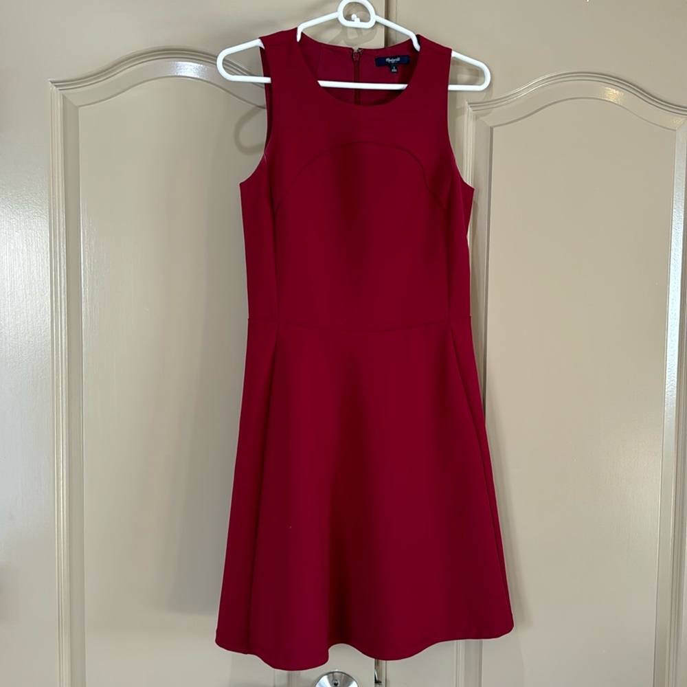 Madewell Burgundy Mini Dress